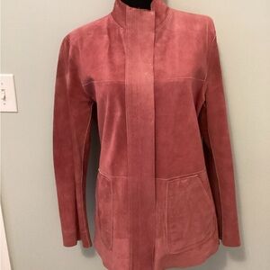 Reversible suade/leather Jacket